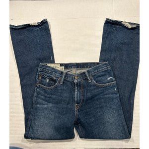 Abercrombie & Fitch Womens Baxter‎ Low Rise Slim Boot Jeans Size 14